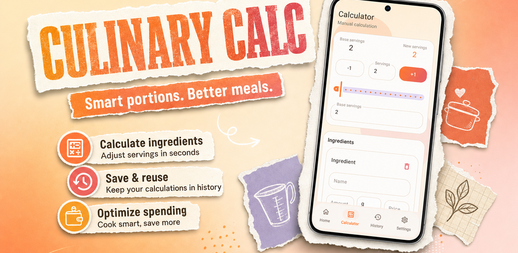 Culinary Calc hero artwork